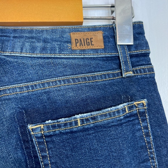 Paige Jacqueline Straight Leg Jeans Sz 25 - Picture 7 of 12